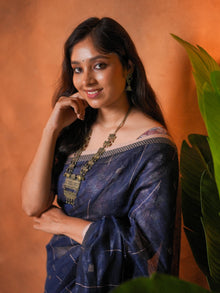 Linen Cotton Saree