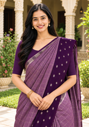 Soft Chanderi Silk Saree