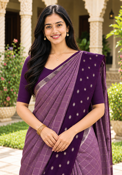 Soft Chanderi Silk Saree
